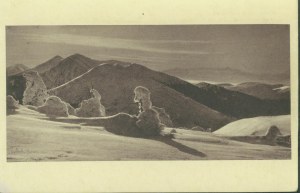 1 EASTERN CARPATES - Eastern Gorgans: Doboshanka and Pekun Group, Photo: Zen. Pręgowski, sepia print, ca. 1935