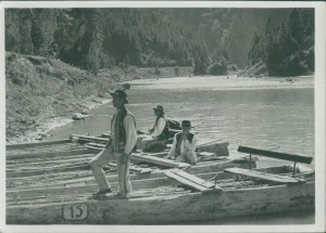 1 SZCZAWNICA - On the Dunajec River, photo by W. Gerhardt, 1037, Ksiaznica-Atlas Publishing House, Lviv, photo czb., 1939