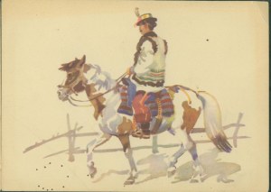 1 KOSSAK Karol, signed, From the series: Hutsuli on the road, 3154 Książnica Atlas, Lviv, litt. col., 1939