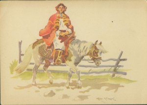 1 KOSSAK Karol, signed, From the series: Hutsuli on the road, 3159 Książnica Atlas, Lviv, litt. col., 1939