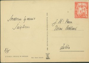 1 KOSSAK Karol, signed, From the series: Hutsuli on the road, 3159 Książnica Atlas, Lviv, litt. col., 1939