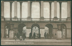 23 WARSAW - Tomb of the Unknown Soldier, Postcard Depot. K. Wojutyński, Warsaw, sepia, ca. 1920,