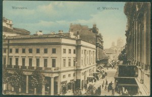 23 WARSAW - Wierzbowa Street, 634 Publisher K. Wojutyński, Warsaw, św. sepia, pkol., ca. 1910,