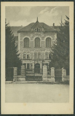 JASŁO - Gymnasium, K. X/4, Wyd. RUCH S.A., St., chb., ca. 1930, (*)