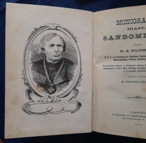 Bulinski M.Monograph of the city of Sandomierz