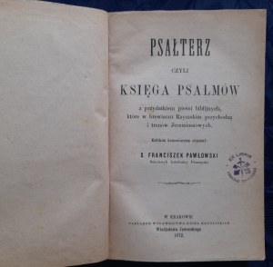 Psalter or book of psalms