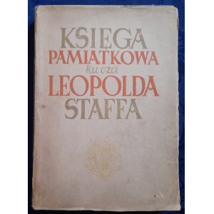Księga pamiątkowa ku czci Leopolda Staffa