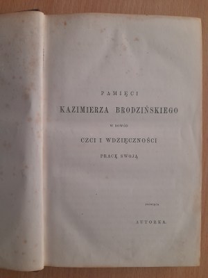 Hoffmanowa née Tańscy K.: Jan Kochanowski in Czarnoles. Paintings from the late sixteenth century by ......,