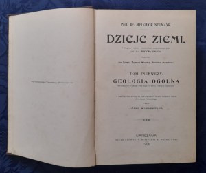 Neumayr, Dzieje Ziemi T I II