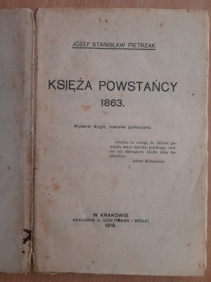 Pietrzak Józef Stanisław: Priests of the 1863 Insurgents.