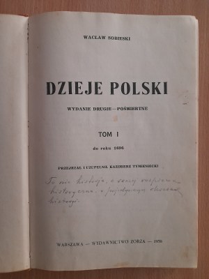 Sobieski Waclaw: History of Poland. Volume 1/3