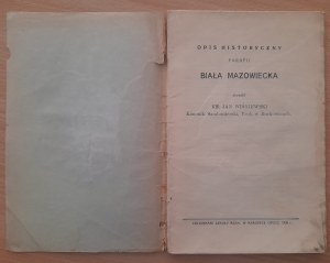 Wisniewski Jan ks.: Historical description of the parish of Biala Mazowiecka