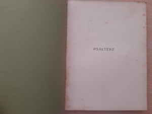 Wisniewski Jan Fr: Psalterz