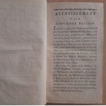 [Gry karciane i nie tylko] Academie Universalle des Jeux, contenant les Regles des Jeux de Cartes permis, celles du Billard, du Mail, du Trictrac, du Revertier, etc. Etc., … Nowe wydanie Tom premier (Tom I),