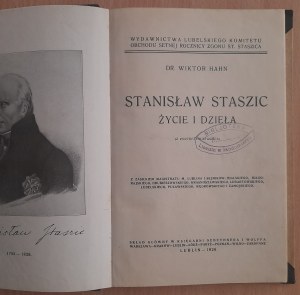 Hahn Wiktor: Stanisław Staszic. Życie i dzieła