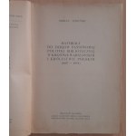 Łodyński Marian: Materiały do dziejów państwowej polityki bibliotecznej w Księstwie Warszawskim i Królestwie Polskim (1807-1831)