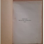 Piekarski Kazimierz (zestawił): Katalog Bibljoteki Kórnickiej. Tom I