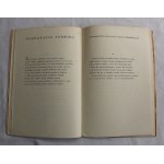 Piechal, Elegje całopalne, Warszawa 1931, dedykacja autora