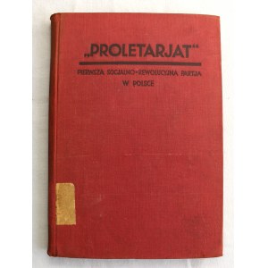 Bitner, Proletarjat - pierwsza socjalno-rewolucyjna partja w Polsce, 1934 r.