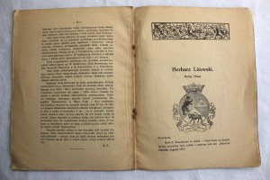 Lithuania and Ruthenia : monthly magazine - Piece of sample 1911.