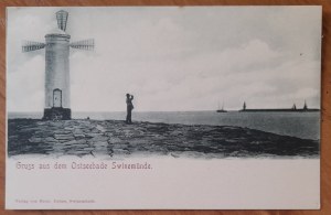 Swinoujscie.Gruss aus dem Ostseebade (windmill)
