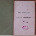 Zbiór pamiętników o dawnej Polszcze