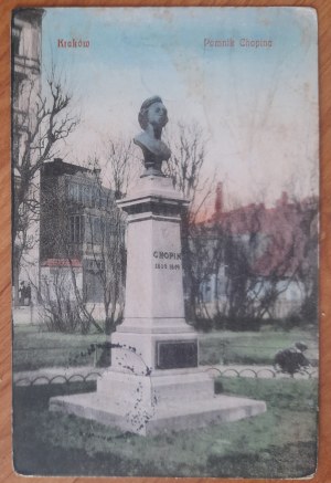 Cracow.Chopin monument