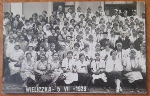 Wieliczka.5.07.1929 group photo.