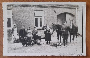 Busko-Zdrój 1935; On the farm.