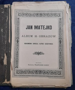 An album of 15. paintings by Jan Matejko.