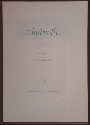 Andriolli M.E. Illustrations to Pan Tadeusz