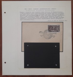Set of 38 stamp exhibition boards p.t. XXX PRL