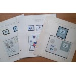 Zestaw 91 plansz wystawowych znaczków p.t.Zimowe Igrzyska Olipijskie