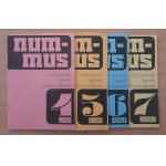 Nummus 10 numerów.Wydawnictwo Koła P.T.N. w Ostrowcu Świętokrzyskim w latach 1992-1994