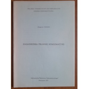Żabiński Z.Zagadnienia Prawne Numizmatyki