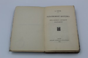 Gruzewski, Russian Statehood, Lviv 1904. Endecia