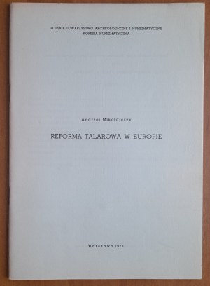 Mikolajczyk A. Talar reform in Europe