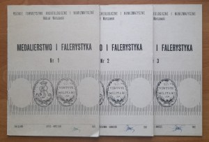 Medalsmithing and Phaleristics Issues 1 through 6. July 1981-December 1982
