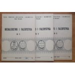Medalierstwo i Falerystyka numery 1 do 6. Lipiec 1981- grudzień 1982