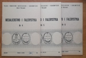 Medalsmithing and Phaleristics Issues 1 through 6. July 1981-December 1982