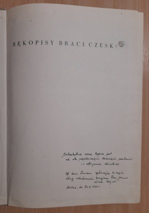 Bohemian Brothers Manuscripts