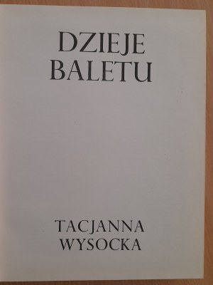 The history of ballet