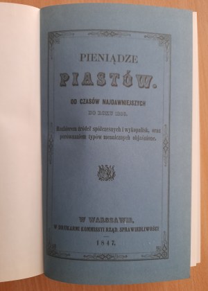 Money of the Piasts from the earliest times to 1300