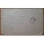 Zdolbanow - Lublin.Envelope from an official letter sent by Express on 22.05.1937 to Lublin.