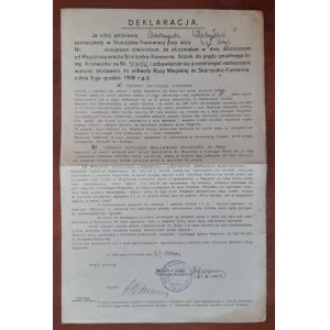 Skarżysko-Kamienna.Deklaracja korzystania z licznika elektrycznego