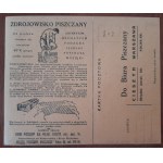 Ulotka reklamowa Zdrojowiska Piszczany.(dzisiaj Słowacja)