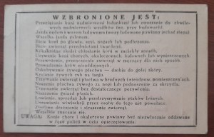Kielce.Legitimation of an Actual Member of the Society for the Care of Animals