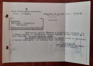 Skarżysko - Kamienna 5 documents related to W. Marczyński and J.Maro