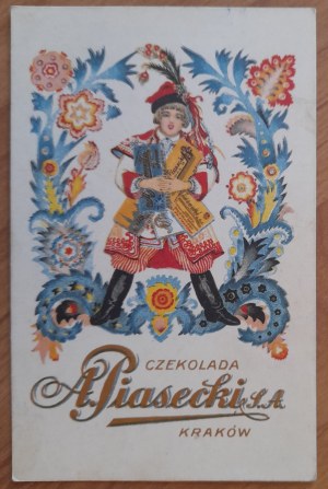 Krakow.Chocolate advertising A.Piasecki A.S.