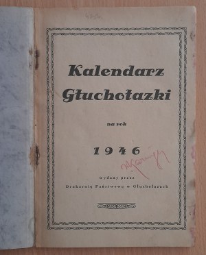 Glucholazki calendar for 1946